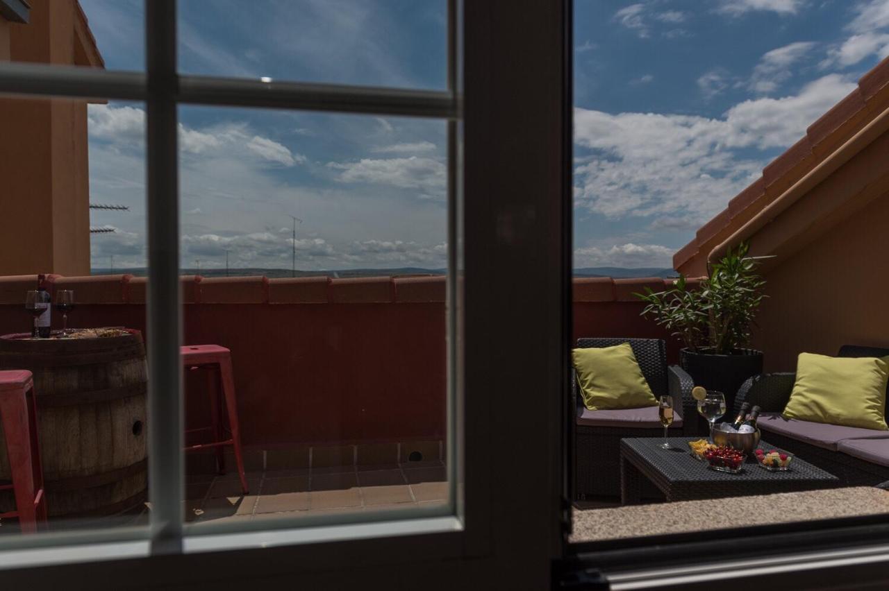 Panorama Atico Apartment Avila Bagian luar foto